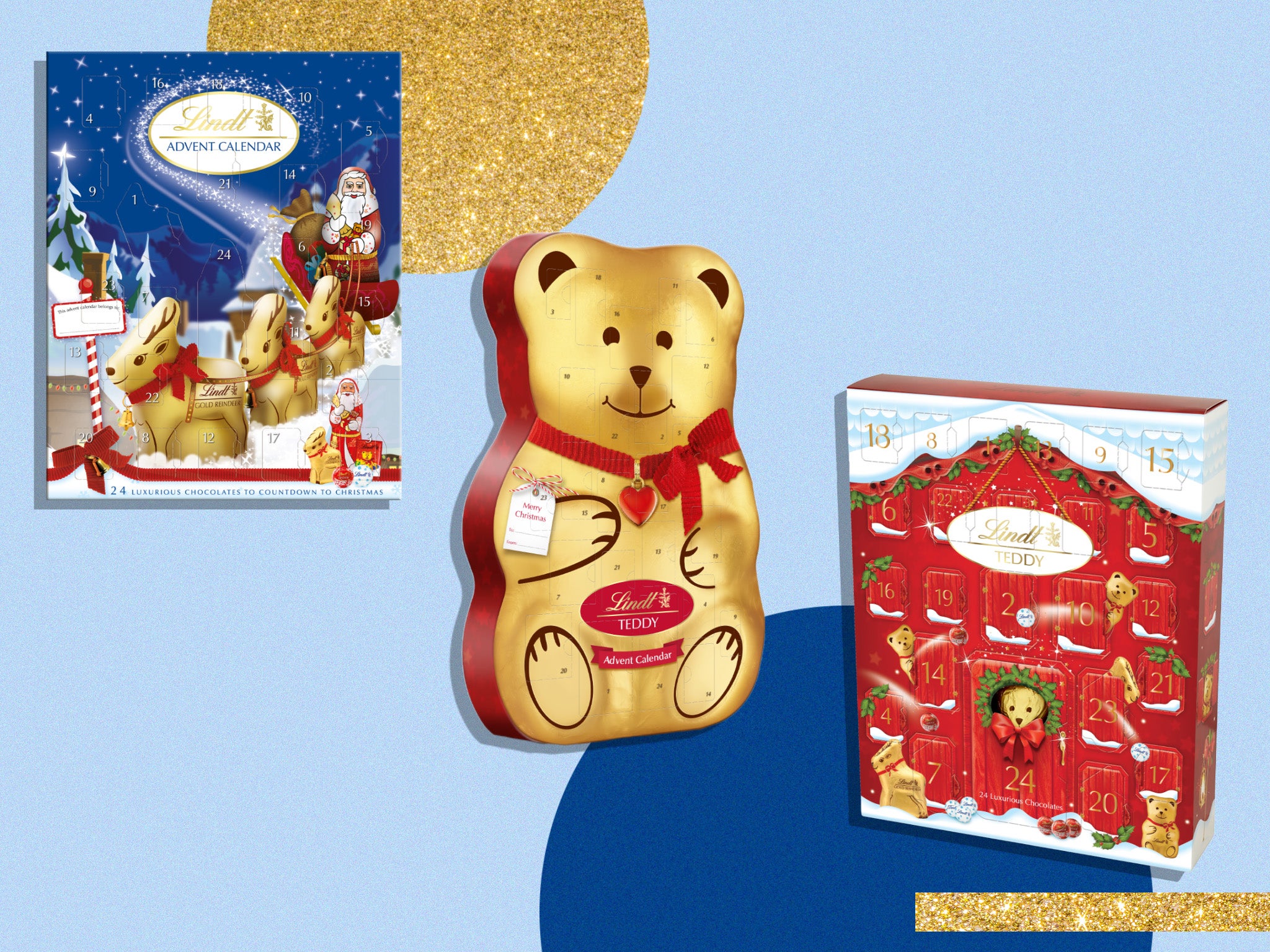 Lindt teddy shop bear advent calendar